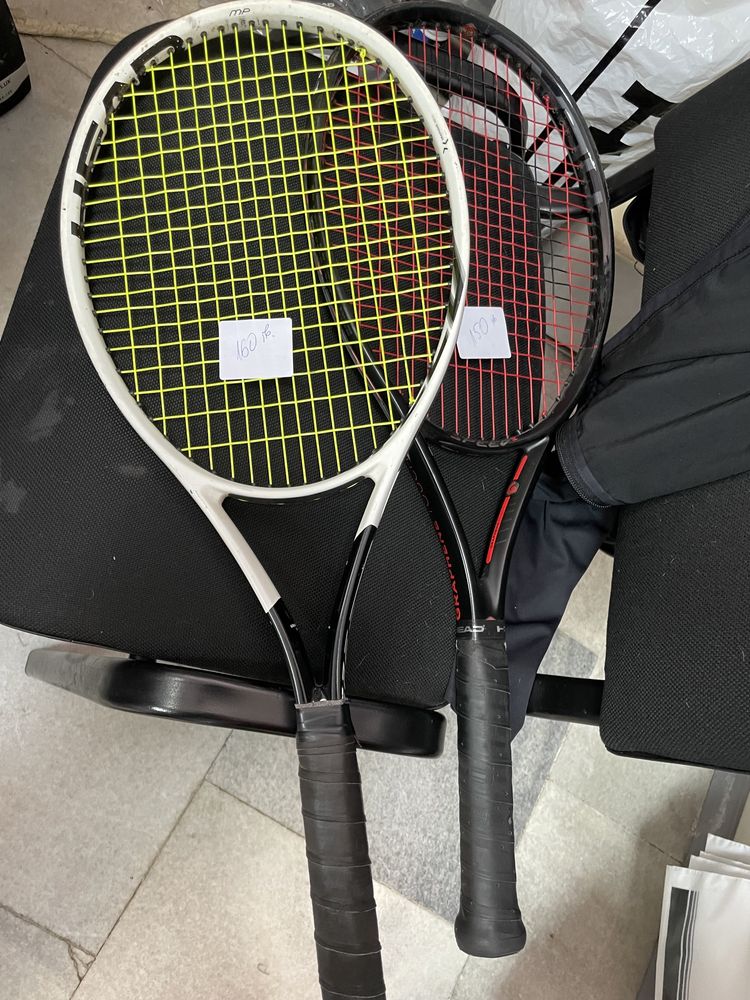 Тенис ракети:HEAD, Babolat, Pro’sPro, Wilson