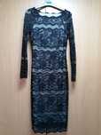 Rochie midi de ocazie cu dantela