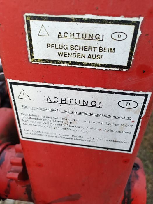 Vând plug reversibil