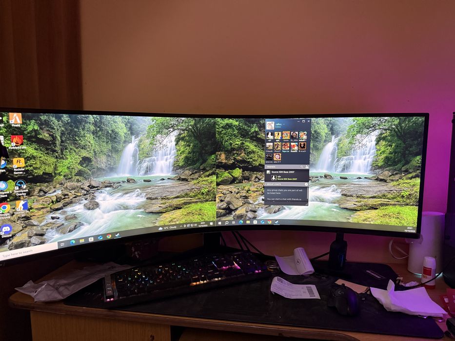 Vand monitor Samsung odysee G9 49inch