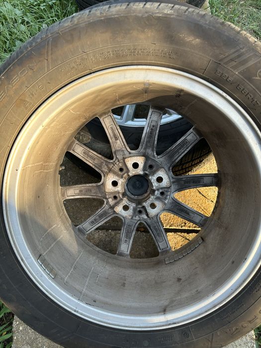 Jante BMW cu anvelope  all season Dunlop 225/55/17