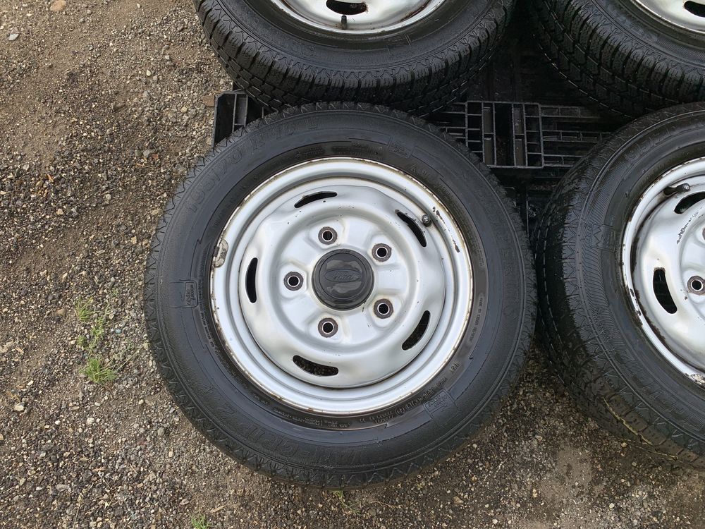 4бр.Оригинални джанти+ГУМИ 15цола 5x160 за БУС Ford Transit(2000-2024)
