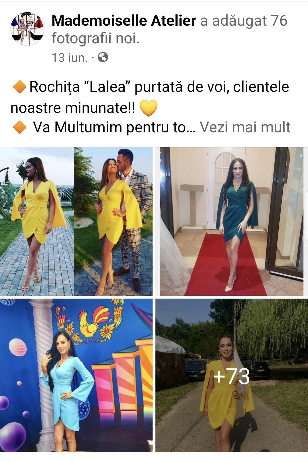 Rochie lalea S/36