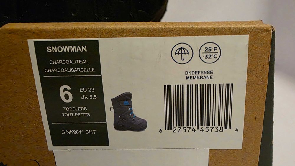 Бебешки ботуши Kamik Snowman - 23 номер - #D0005