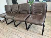 Vand 4 scaune tip consola piele ecologica