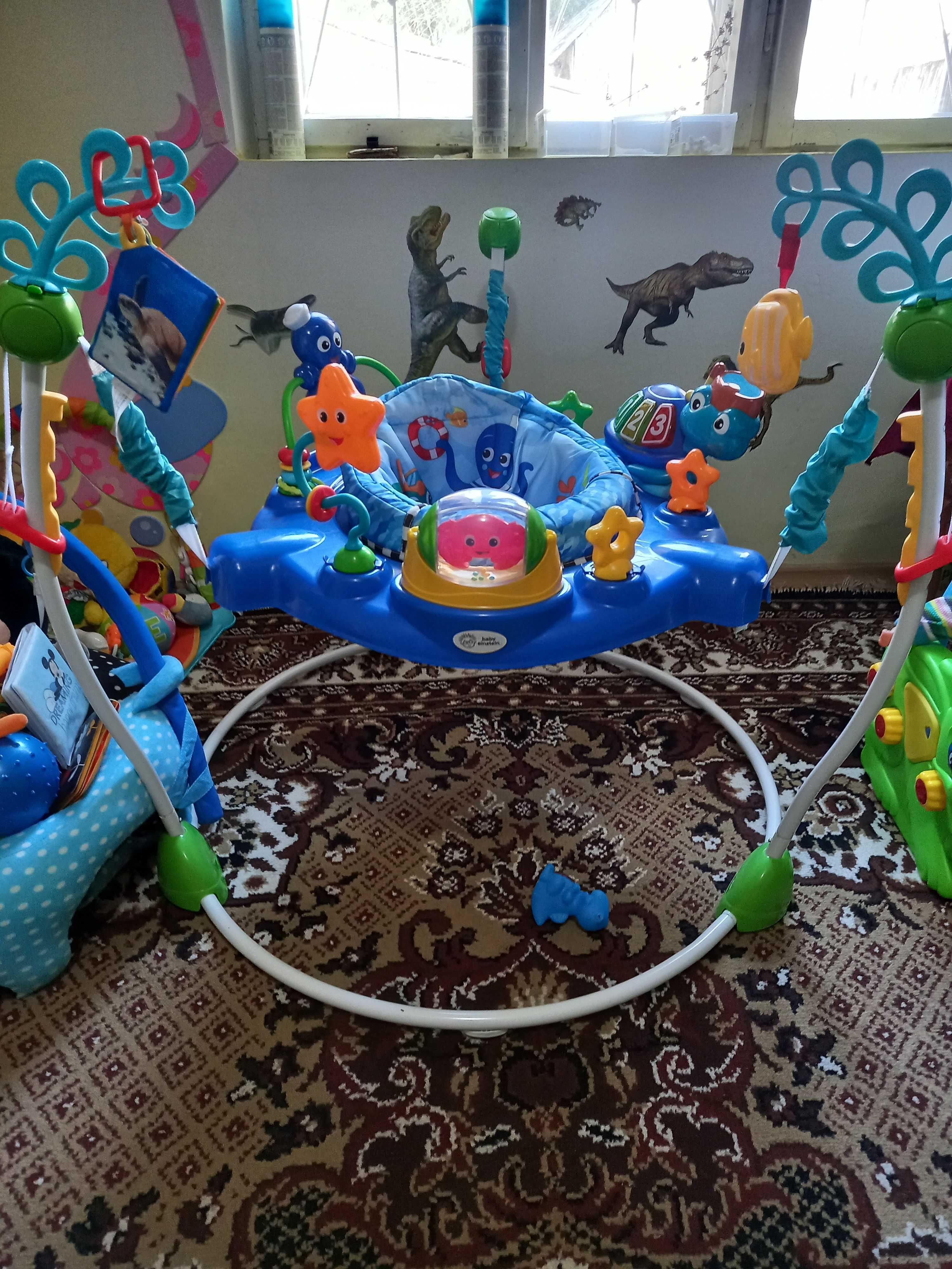 Centru de activitati Discover Ocean jumper Baby Einstein