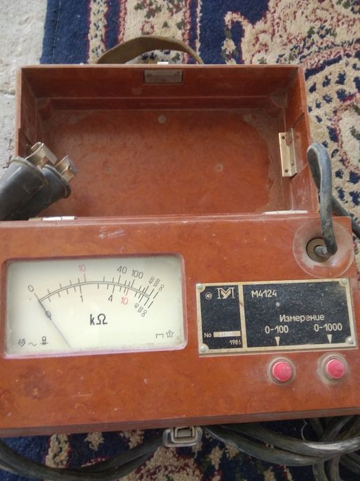 мегометр  модел м4124