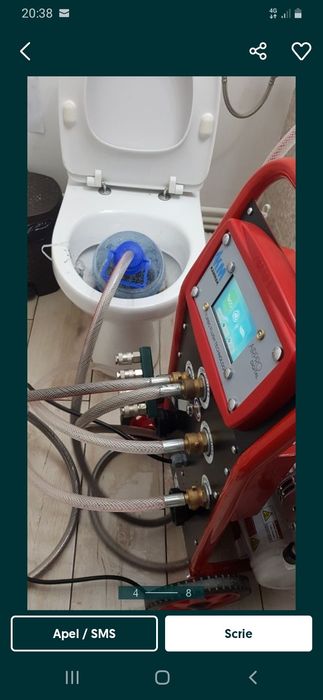 Spălare chimică, centrale termice și sanitare reparații