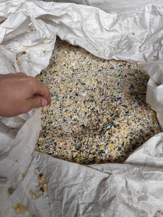 Стърготини от стериопор