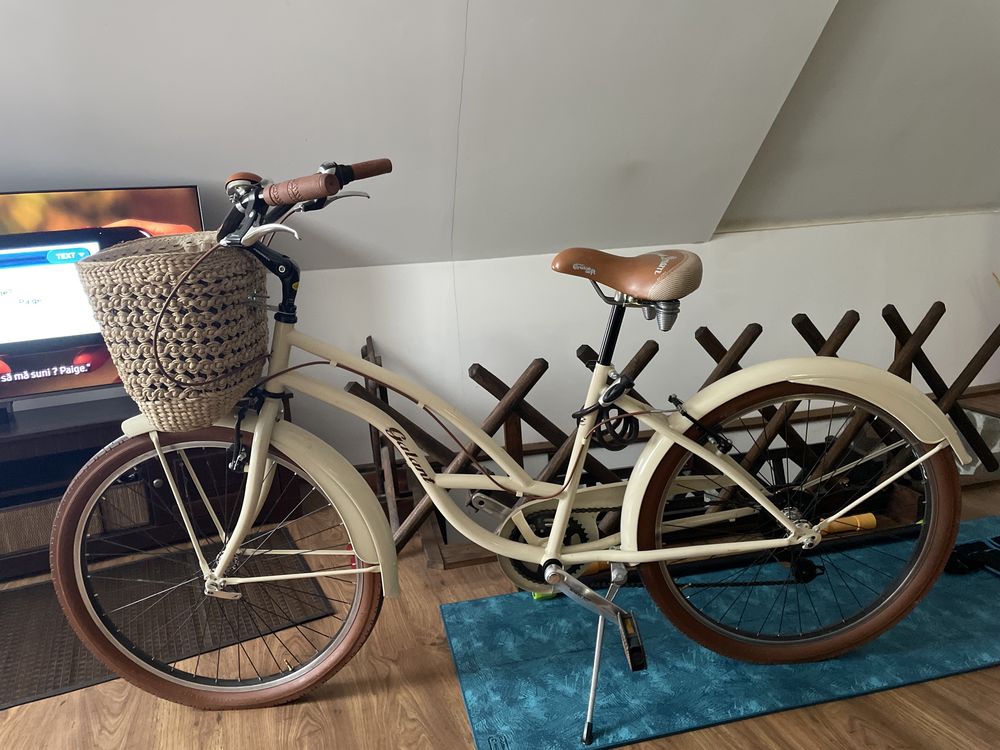 Bicicleta Cruiser fete