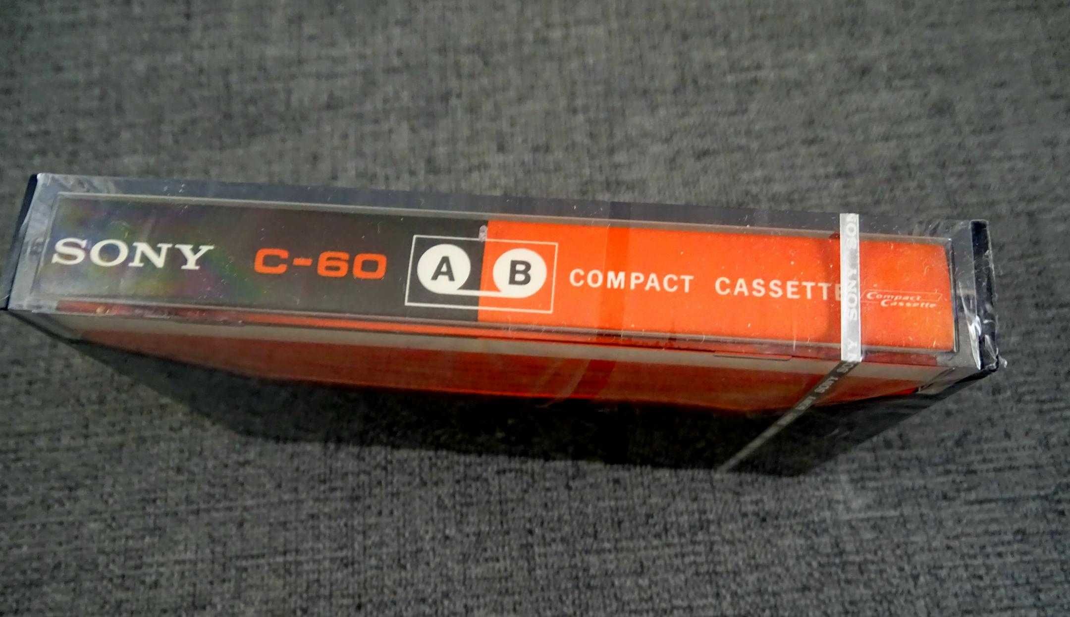 2 касетки касетка неизползвани SONY C60 ,1970те