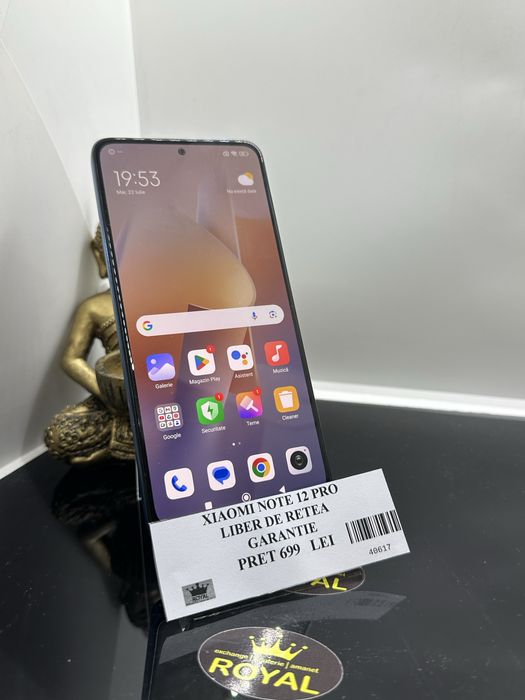 Amanet Toyal: Xiaomi Note 12 Pro / Liber de retea