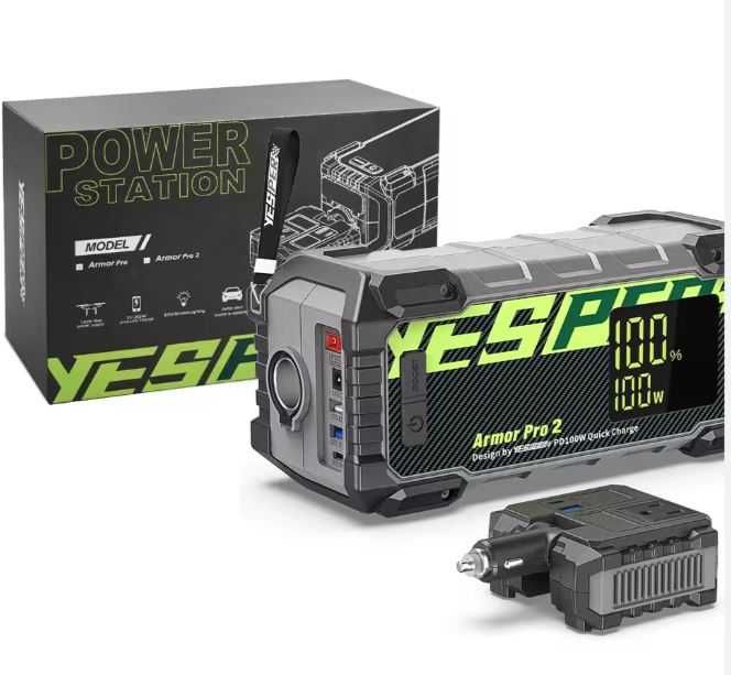 baterie externa camping Robot pornire, Jump starter Yesper armour pro2