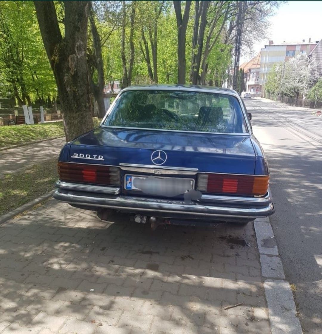 Mercedes w116 SL din 1974 înmatriculat în Ro.