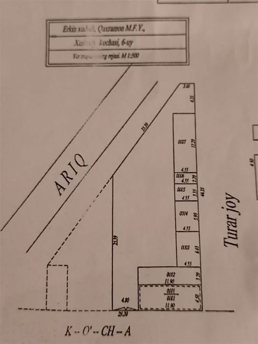 Участка зор жойда