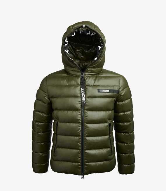 Geaca puf groasa Jachetă de iarnă - olive Jack1t