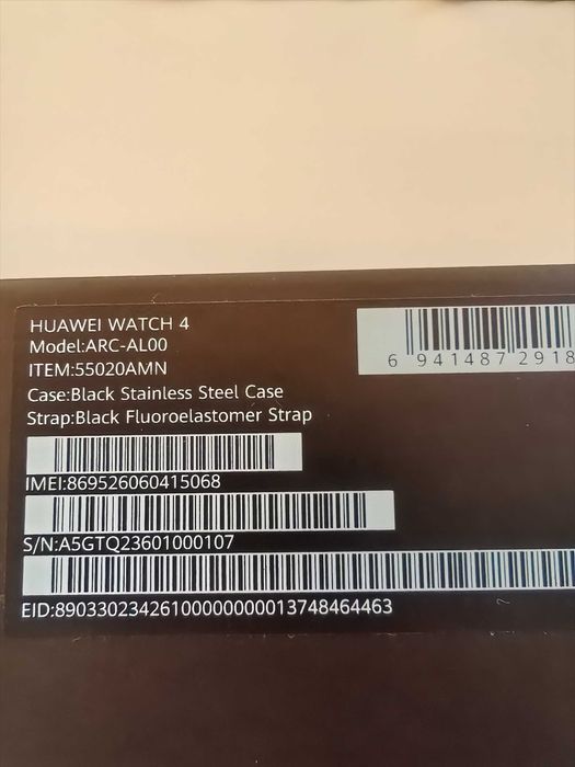 Huawei Watch 4 LTE Black