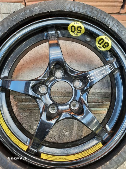 Резервна гума патерица МЕРЦЕДЕС 5×112