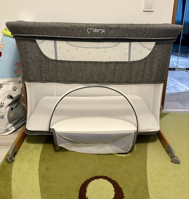 Patut co-sleeper 4 in 1 Smart Bed, Grey, MoMi
