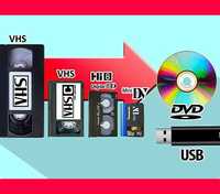 Оцифровка видеокассет VHS, VHS-C, Video-8, miniDV, аудиокассет