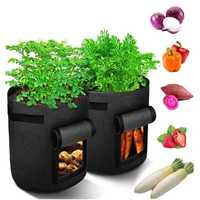 Торба за отглеждане на разсад зеленчуци плодове, картофи моркови домат