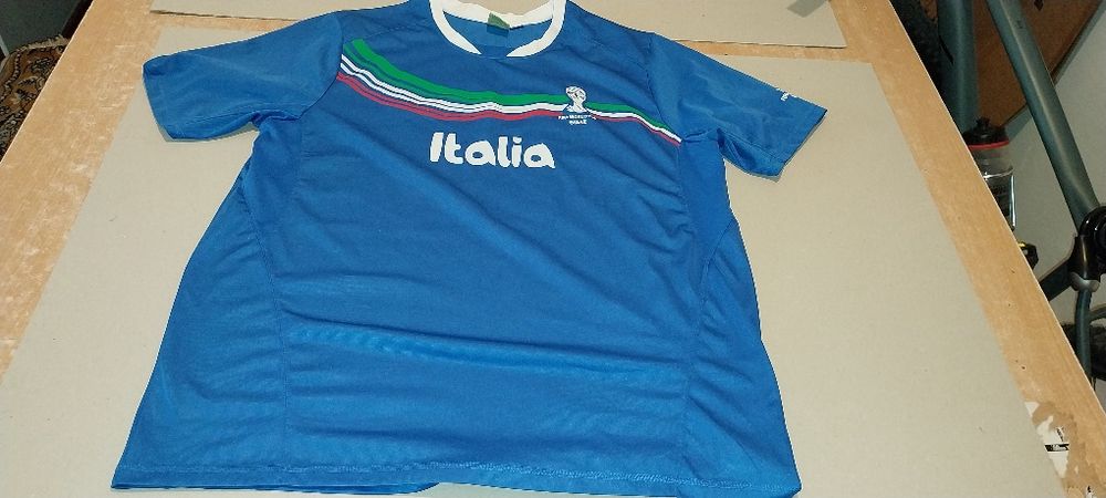 Tricou nationala italiei cu nr 10,Brazilia 2014