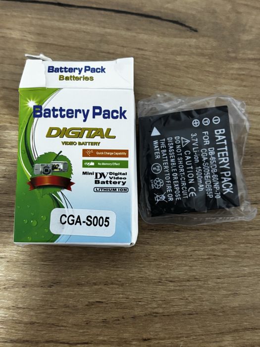аккумулятор CGA-S005 (DMW-BCC12) для Panasonic в идеальном состоянии