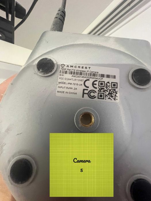 Camere supraveghere AMCREST / baby monitor / NVR = 6 Bucati