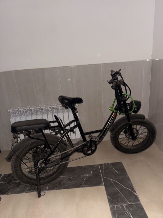 Электровелосипед DAVI FET 20 дюйм 2025 16 дюймов черный