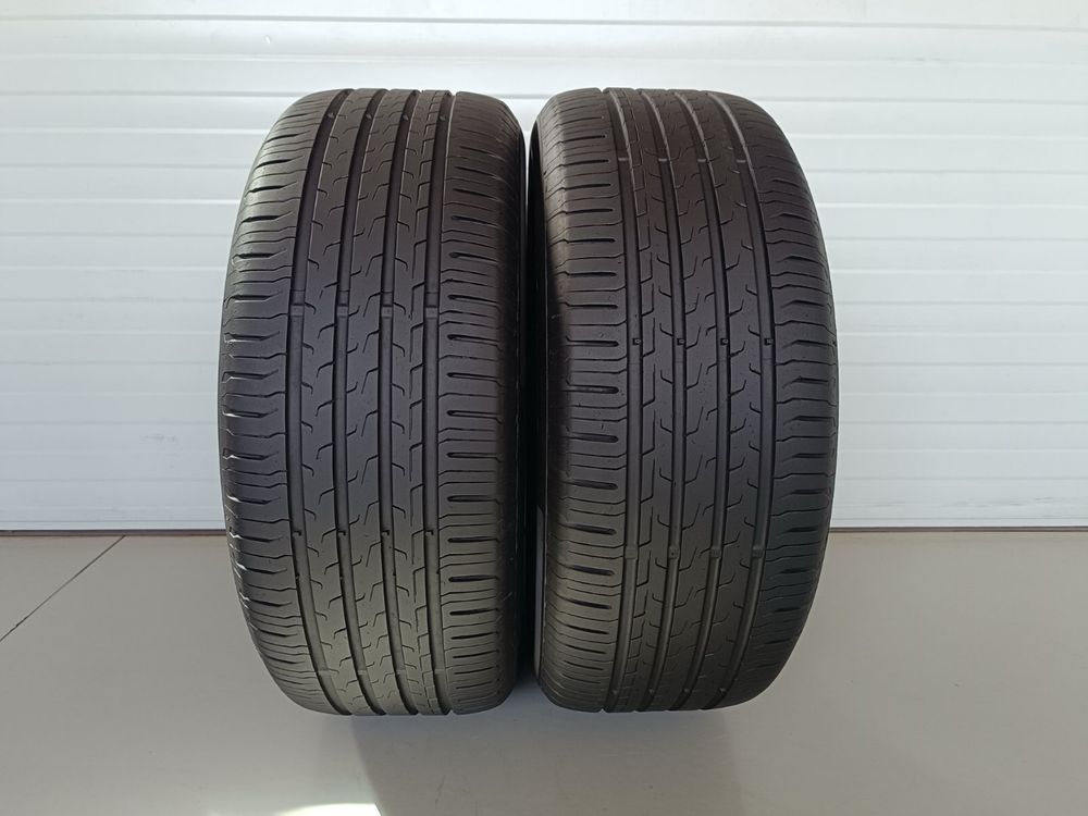 2бр летни гуми 225/55/17/W/Continental ecocontact6/dot2520/5.6мм грайф