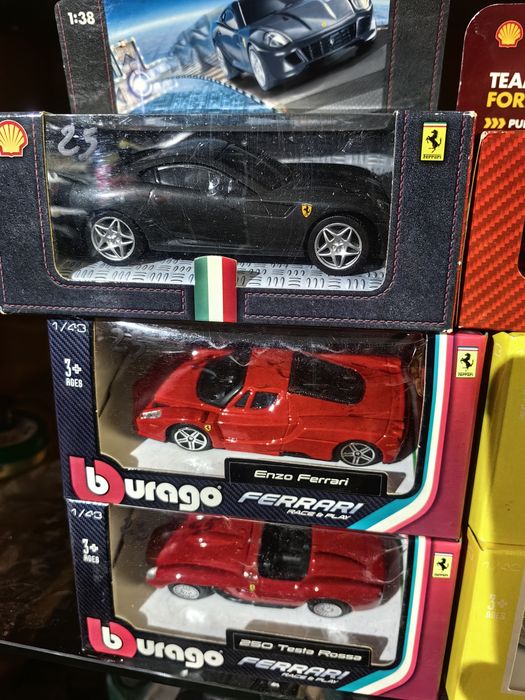 Детски колички и мотори "Shell" Bburago