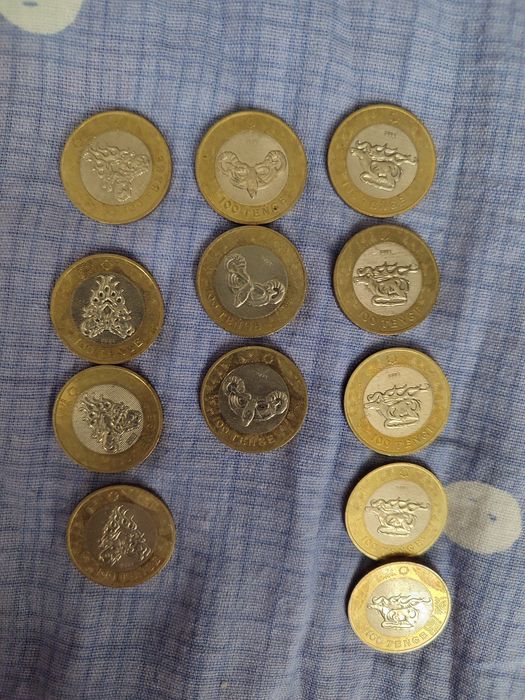 Монеты сакский стиль