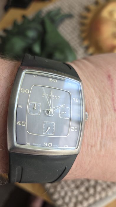 Skagen Titanium 10 atm ceas barbatesc casa design Danemarca
39–42 mm