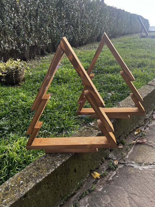 Дървени Коледни елхички