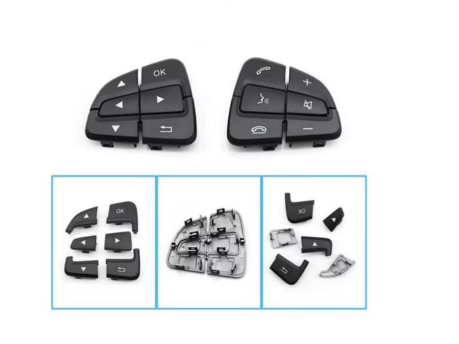 Капачета за бутони на волан за Mercedes A-Class W176 Facelift
