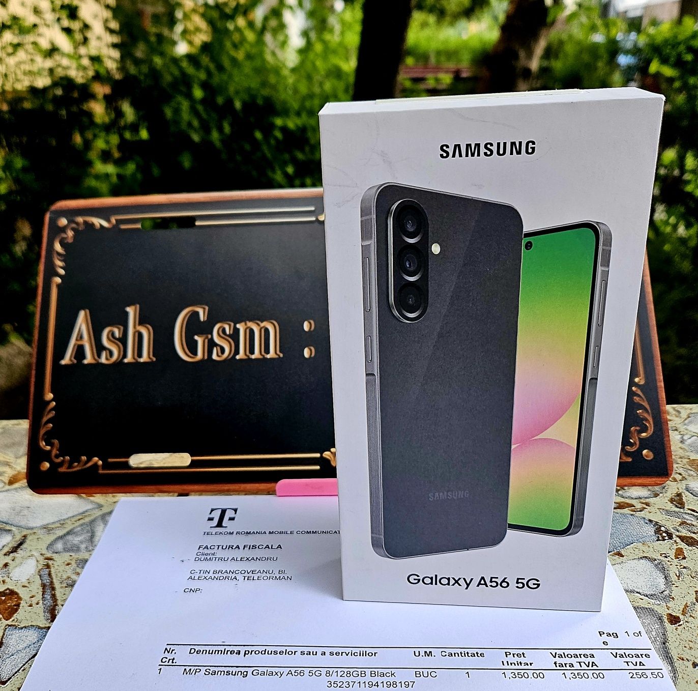 Samsung A56 sigilat