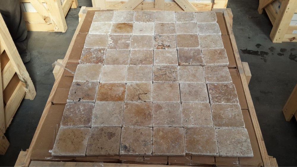 Travertin 10x10 Antique pe stoc