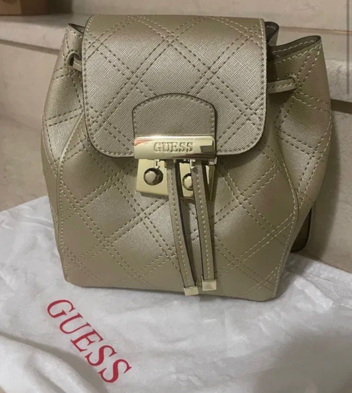 Раница Guess/ златиста