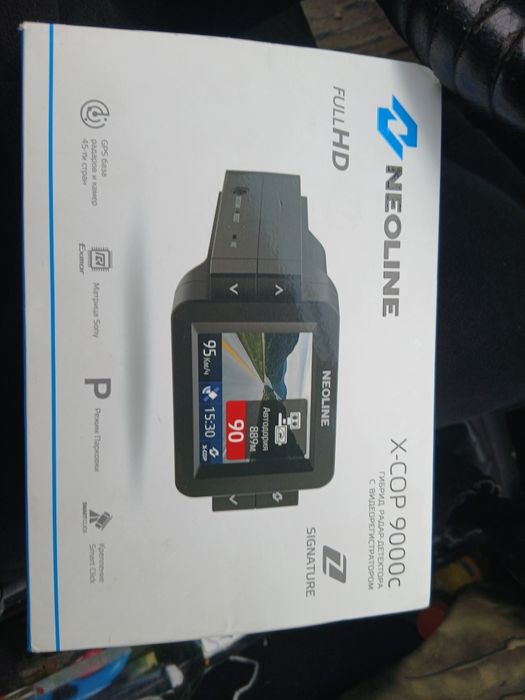 Видеорегистратор и радар