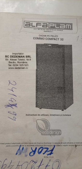 Centrală peleți de vanzare