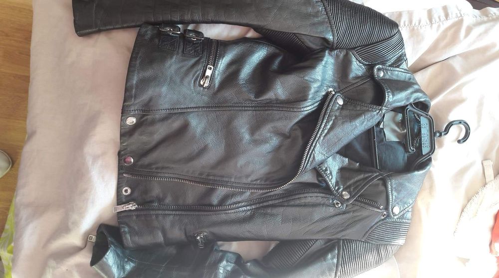 Дамско кожено яке хс естествена кожа Mubaa