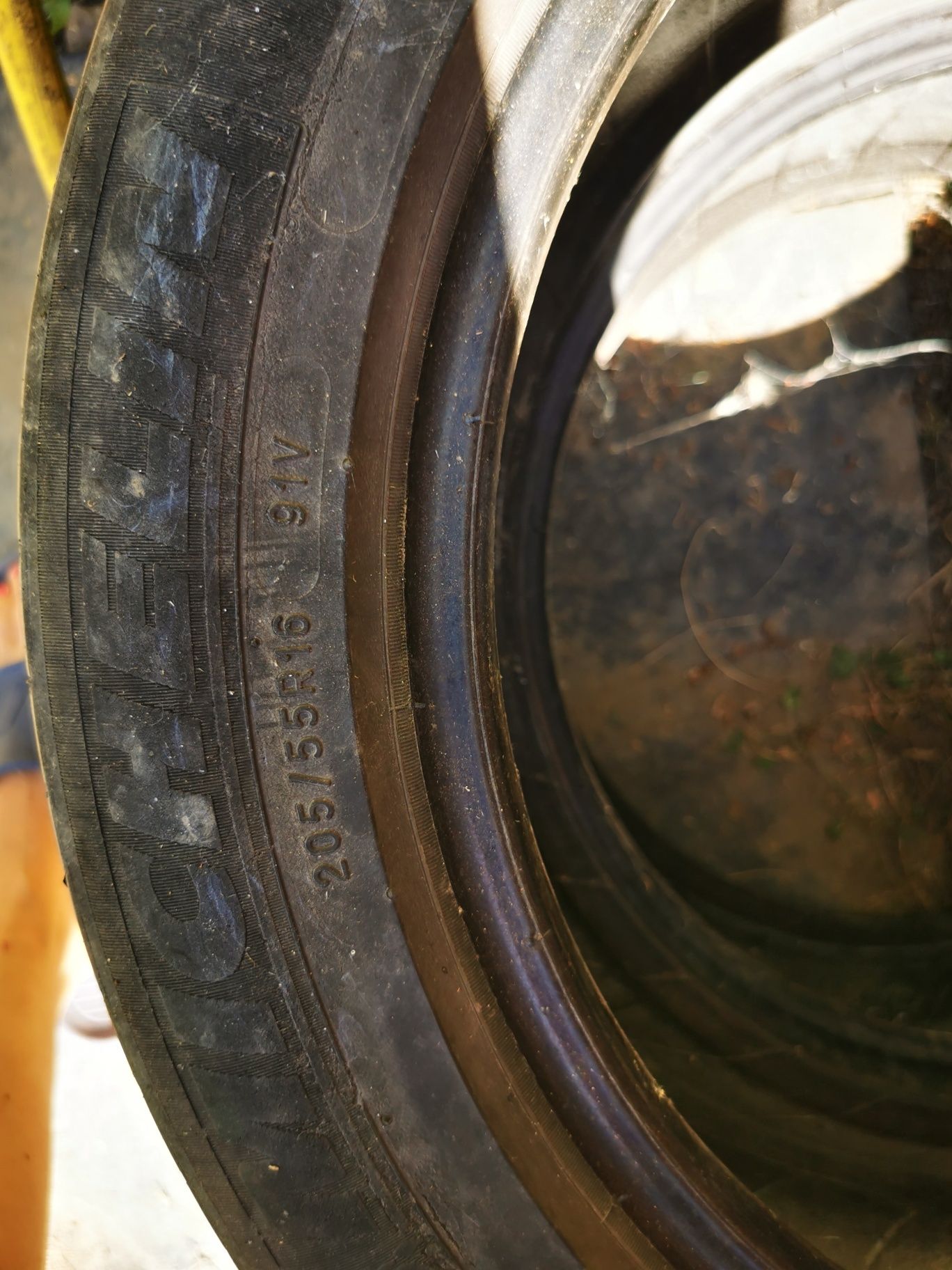 2 cauciucuri michelin de vara folosite 205/55/r16