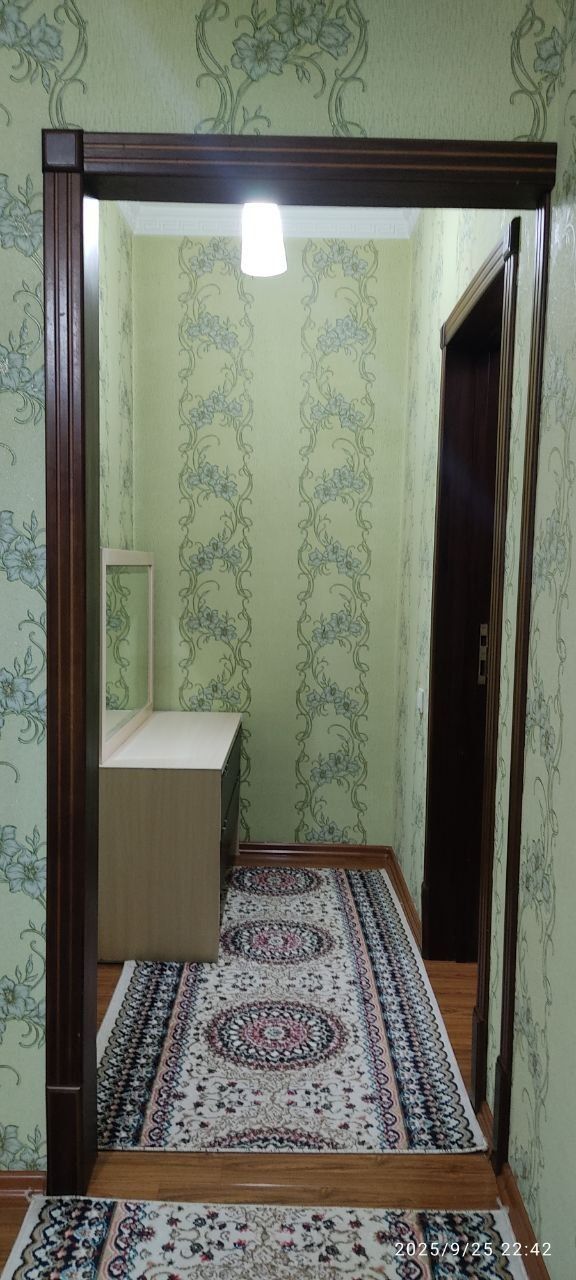 2пер 3к еврокв 4эт 9эт дом  всем удобств. м.Беруни Аллон фото реальное
