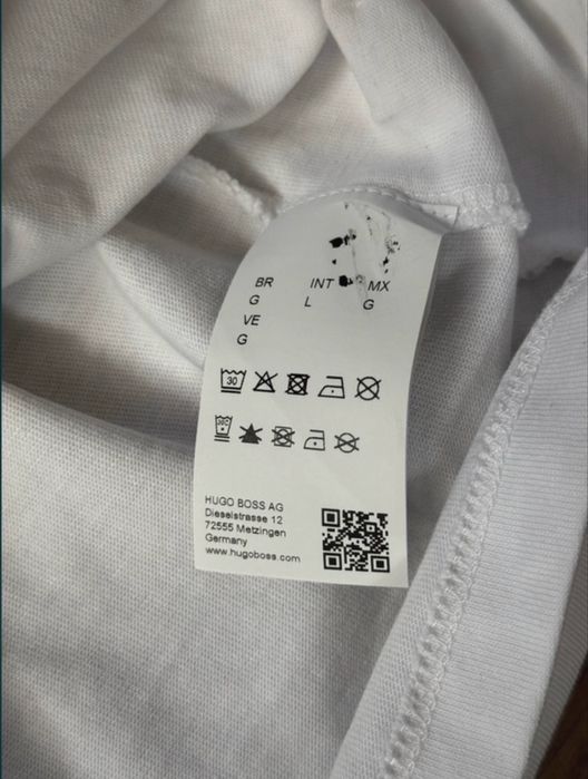 Tricou Hugo Boss White•Nou•Marime L•Original