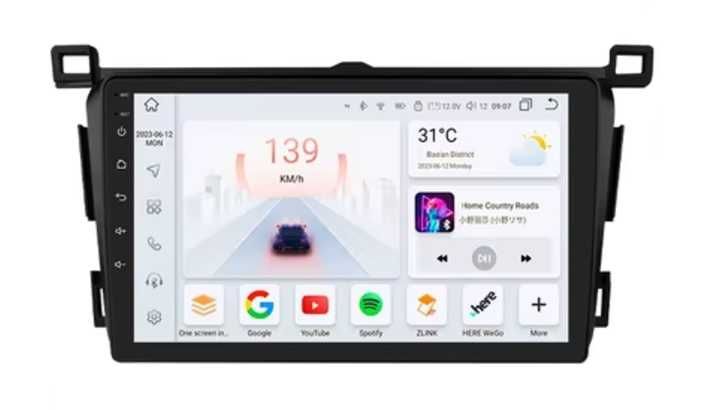 Мултиедия 9″ Android 13 за Toyota RAV4 RAV 4 IV навигация CARPLAY