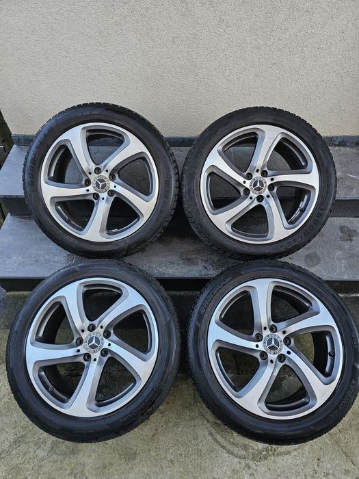 Jante originale Mercedes R18 + Anvelope iarna 245 45 18