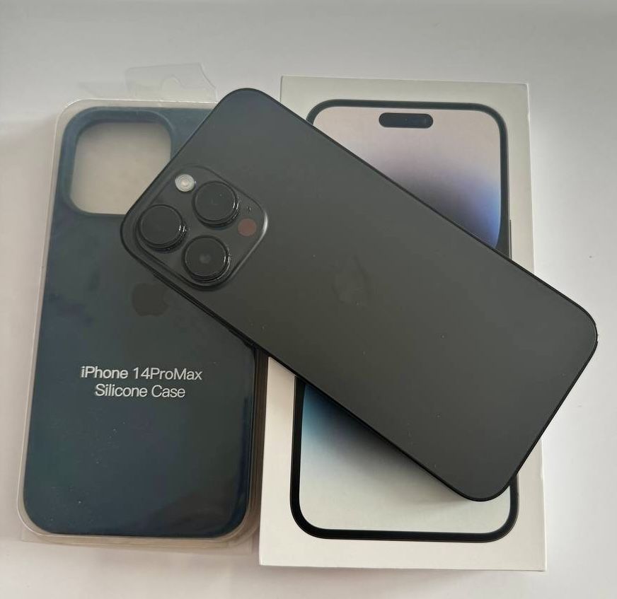 Iphone 14 Pro Max, Space Black, 256Gb, liber de retea