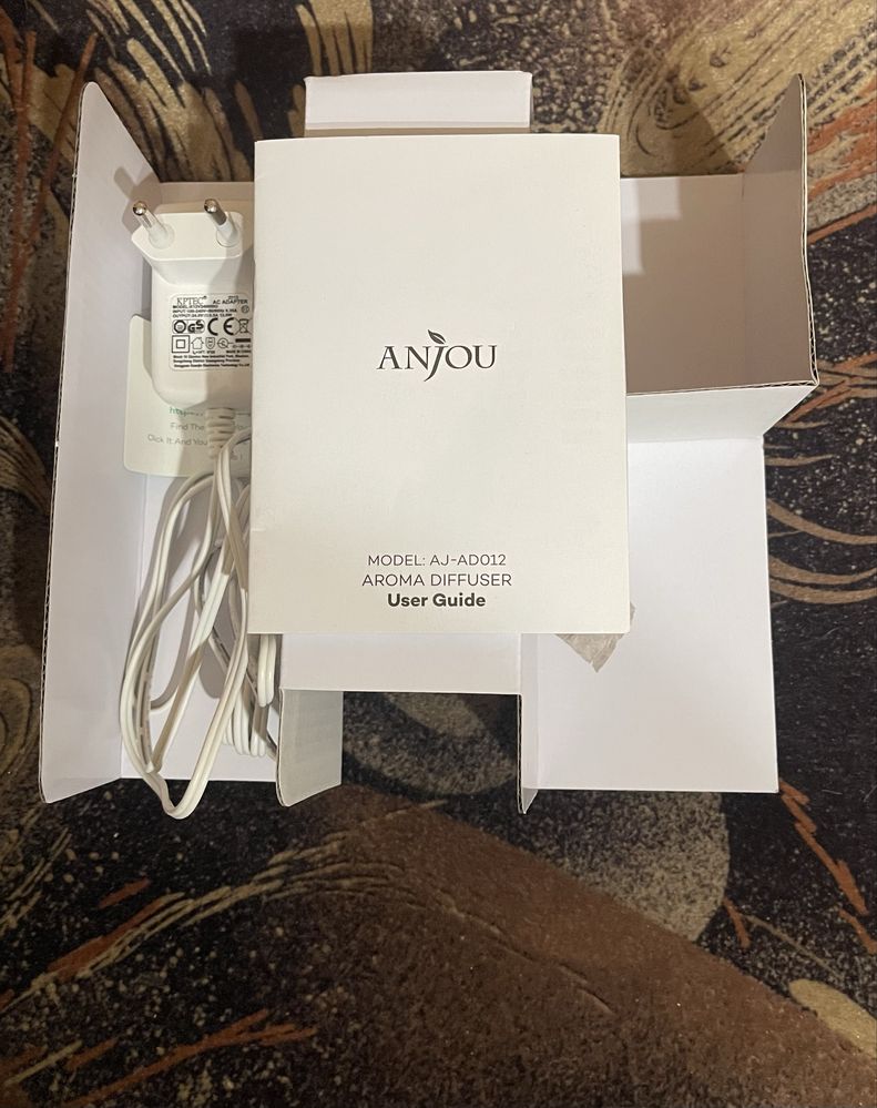 Арома дифузер Anjou AD012 500ml, Бял
