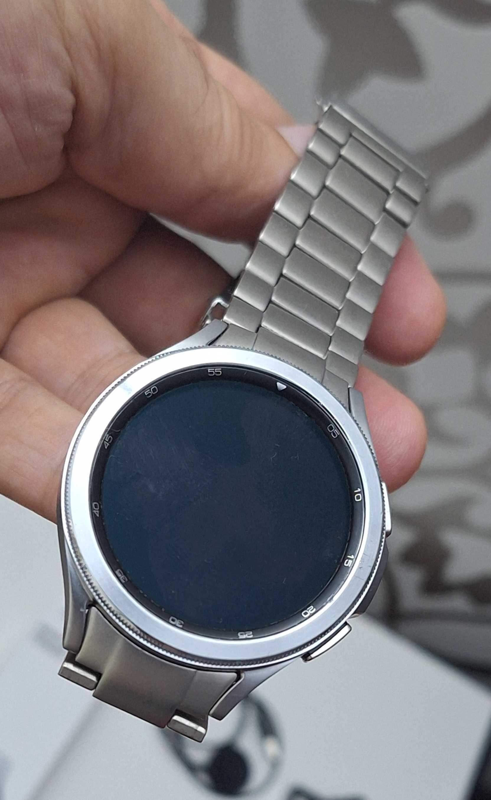 Samsung Galaxy Watch 4 /46mm / LTE / WI-FI /SILVER / Pachet complet