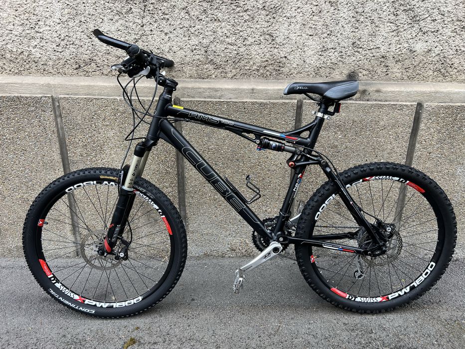 Bicicleta Full suspension Cube AMS 100 Full XT ca si noua !